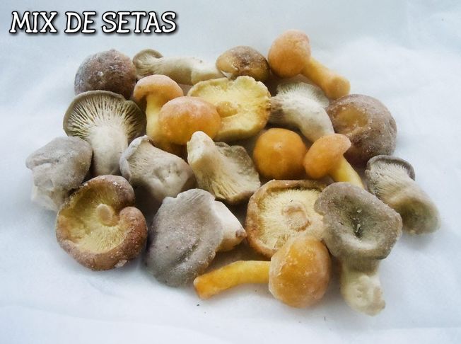 Revuelto de setas boletus