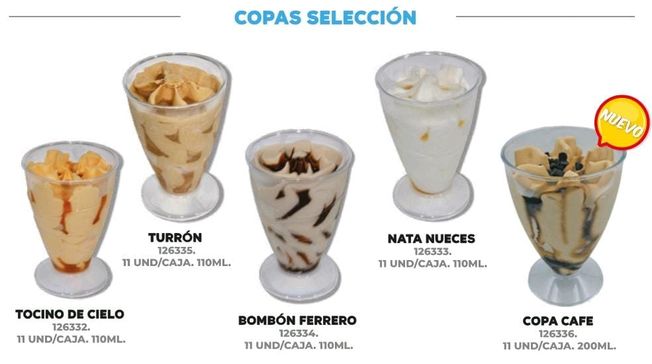 Postres helados