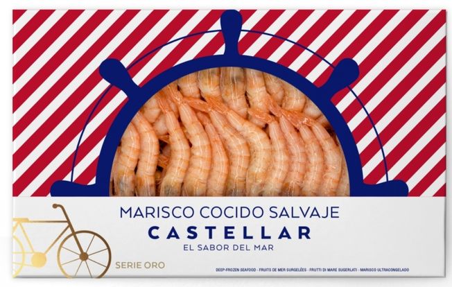 Gamba cocida