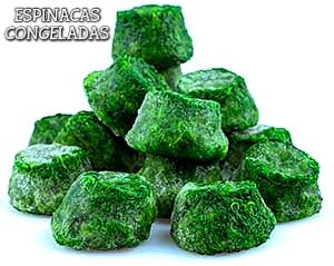 Espinaca hoja / dado