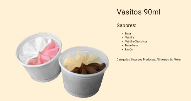 Postres helados