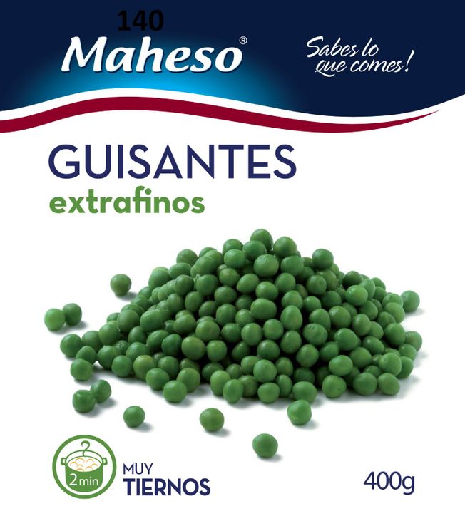 Guisantes maheso sueco
