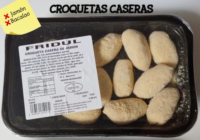 Croquetas artesanas
