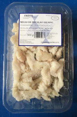 Bacalao salados miga 500gr