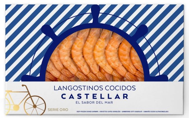 Langostino cocido